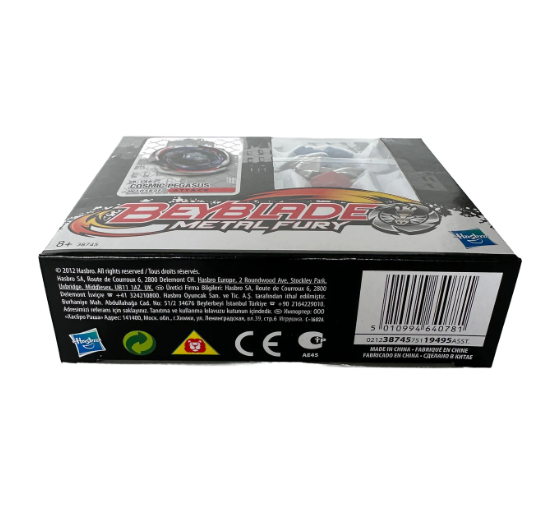 Beyblade Metal Fury – Cosmic Pegasus W105R2F (B-146) – Tipo Attacco