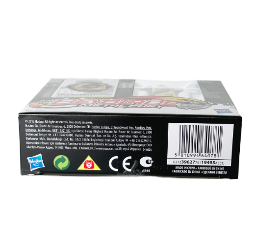 Beyblade Metal Fury – Vulcan Horuseus 145D (BB-P01) – Tipo Difesa