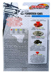 Beyblade Metal Fury – Forbidden Ionis ED145FB (B-135) – Tipo Balance